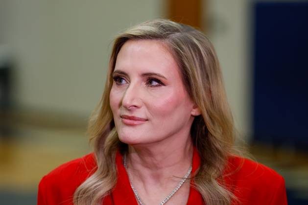 August 27, 2026, Tampa, Florida, USA: Rep. Laurel Lee, R-Tampa, attends a press conference during the Presidential Fitness Test event at Gaither High School on Thursday, Aug. 27, 2026, in Tampa. Tampa USA  - ZUMAs70_ 20260827_zan_s70_033 Copyright: xJeffereexWoox