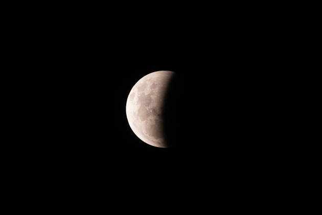 Partial lunar eclipse seen in Sao Jose do Rio Preto, Sao Paulo, Brazil A partial lunar eclipse is seen in the night sky over Sao Jose do Rio Preto, Sao Paulo, Brazil, in the early hours of August 28, 2026. Sao Jose do Rio Preto Sao Paulo Brazil