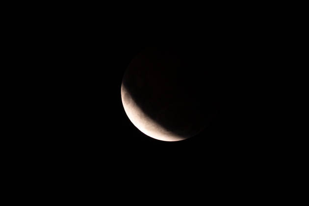 Partial lunar eclipse over Sao Jose do Rio Preto, Brazil Partial lunar eclipse observed in Sao Jose do Rio Preto, Sao Paulo, Brazil, in the early hours of August 28, 2026. Sao Jose do Rio Preto Sao Paulo Brazil