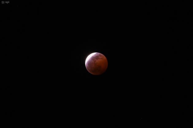 Manta, August 28, 2026 The partial lunar eclipse, with 90% coverage, cast reddish and dark hues; and was visible in Ecuador from 8:23 p.m. until 2:00 a.m. API PHOTO ARIEL OCHOA Manta, Manabí, Ecuador 20260827 242113 6a910b6d657bb img 84822 jpeg Copyright: xArielxOchoax