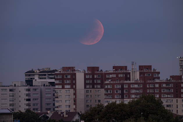 Partial lunar eclipse observed in Ankara ANKARA, TURKIYE - AUGUST 28: A partial lunar eclipse, caused by the Moon passing through Earth s shadow, is observed in Ankara, the capital of Turkiye, on August 28, 2026. Fatih Kurt Anadolu Ankara Turkey. Editorial use only. Please get in touch for any other usage.  Copyright: x2026xAnadoluxFatihxKurtx