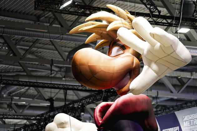 Rayman auf der weltgrößten Computerspielmesse Gamescom 2026 in der Koelnmesse. Köln, 27.08.2026