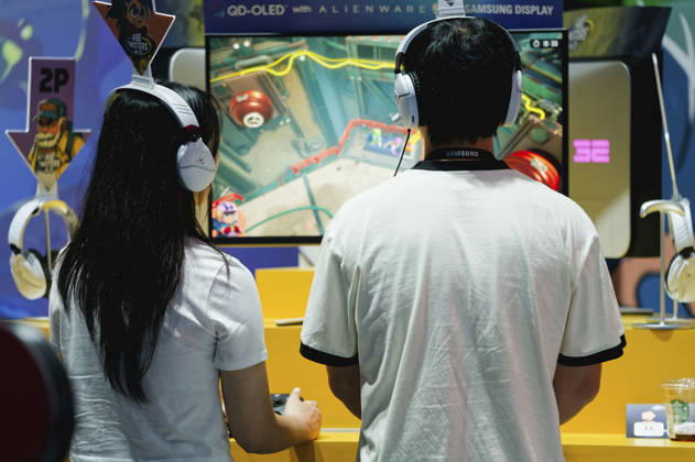 Gamer auf der weltgrößten Computerspielmesse Gamescom 2026 in der Koelnmesse. Köln, 27.08.2026