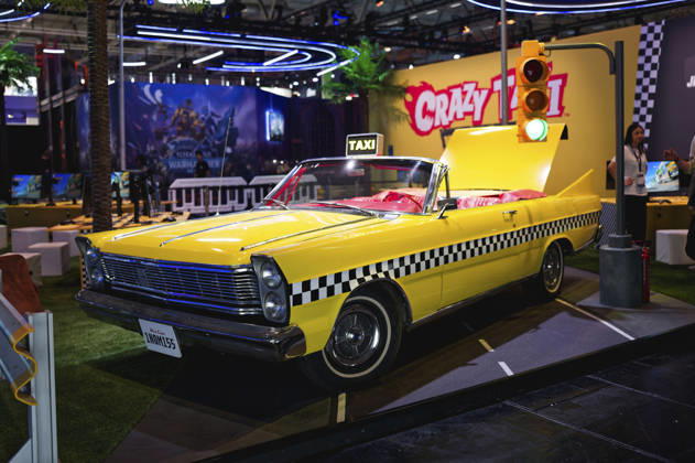 Crazy Taxi auf der weltgrößten Computerspielmesse Gamescom 2026 in der Koelnmesse. Köln, 27.08.2026