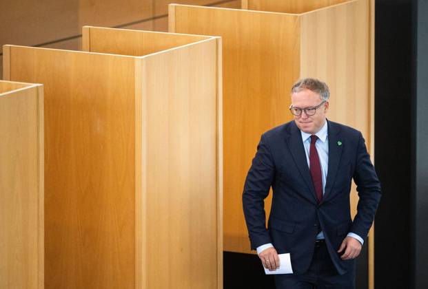 8. THÜRINGER LANDTAG - PLENARSITZUNG ** NUR FÜR REDAKTIONELLE ZWECKE ** EDITORIAL USE ONLY **<p>28 08 2026-Erfurt: Thüringer Landtag 8. Wahlperiode Plenarsitzung Misstrauensvotum der AfD-Fraktion gegen Ministerpräsident Mario Voigt (CDU) im Foto: Ministerpräsident Mario Voigt (CDU) ( Deutschland Thueringen Erfurt Copyright: SaschaxFromm
