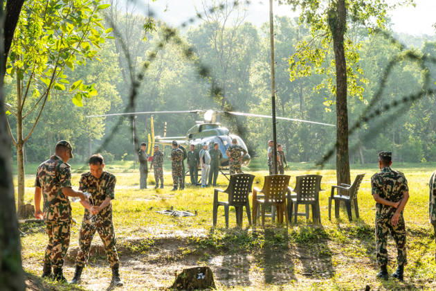 Nepal flash floods death toll rises to 538, over 1,200 missing BIDUR, NEPAL - AUGUST 28: Emergency teams and soldiers continue search and rescue operations in the region following a catastrophic outburst flood and debris flow in Bidur, Nuwakot district, Nepal, on August 28, 2026. Triggered by a massive ice and rock collapse along the Nepal-China (Tibet) border into the Lhende Khola and Bhote Koshi river system, the sudden surge swept through downstream settlements, destroying roads, bridges, power plants, and critical infrastructure. As of August 28, official reports indicate that the death toll in Nepal has climbed to 538, with around 1,200 people—including dozens of foreign tourists and pilgrims—still missing. The Nepal Army, Nepal Police Copyright: x2026xAnadoluxSameerxShresthax