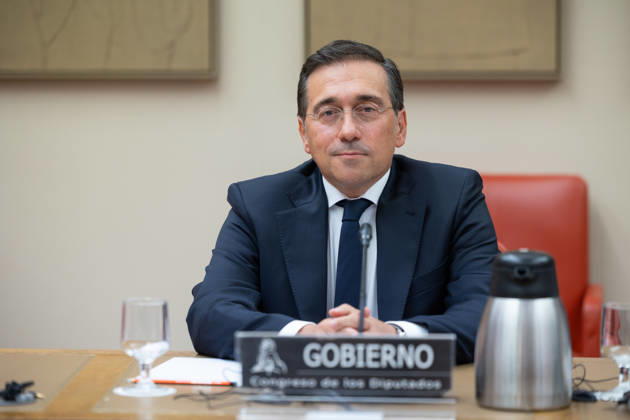 Albares Appears Before Congress to Report on the Crisis in Ceuta The Minister of Foreign Affairs, the European Union, and Cooperation, José Manuel Albares, during an appearance before the Interior Committee of the Congress of Deputies on August 28, 2026, in Madrid, Spain. The purpose of the appearance is to report on the handling of his responsibilities regarding the events that took place in the Autonomous City of Ceuta on July 30 and in the days that followed. AUGUST 28, 2026 Jesús Hellí Madrid, Madrid, Spain Copyright: xJesusxHellinx 7735696