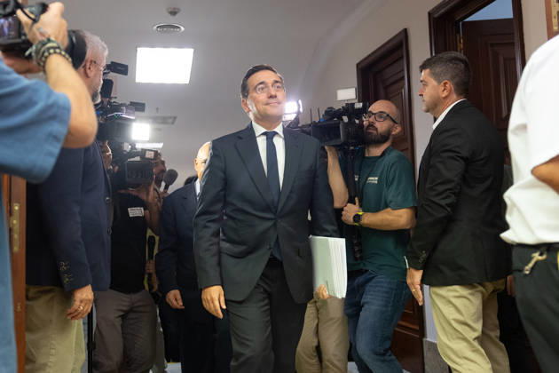 Albares Appears Before Congress to Report on the Crisis in Ceuta The Minister of Foreign Affairs, European Union, and Cooperation, José Manuel Albares, during an appearance before the Interior Committee of the Congress of Deputies on August 28, 2026, in Madrid, Spain. The purpose of the appearance is to report on the handling of matters within his purview regarding the events that took place in the Autonomous City of Ceuta on July 30 and in the days that followed. AUGUST 28, 2026 Jesús Hellí Madrid, Madrid, Spain Copyright: xJesusxHellinx 7735697