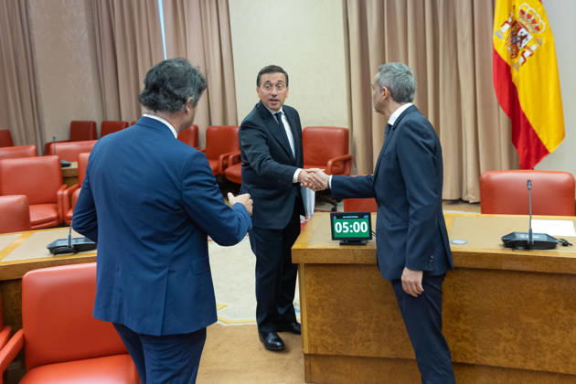 Albares Appears Before Congress to Report on the Crisis in Ceuta The Minister of Foreign Affairs, the European Union, and Cooperation, José Manuel Albares, during an appearance before the Interior Committee of the Congress of Deputies on August 28, 2026, in Madrid, Spain. The purpose of the appearance is to report on the handling of his responsibilities regarding the events that took place in the Autonomous City of Ceuta on July 30 and in the days that followed. AUGUST 28, 2026 Jesús Hellí Madrid, Spain  Copyright: xJesusxHellinx 7735707