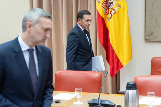 Albares Appears Before Congress to Report on the Crisis in Ceuta The Minister of Foreign Affairs, the European Union, and Cooperation, José Manuel Albares, during an appearance before the Interior Committee of the Congress of Deputies on August 28, 2026, in Madrid, Spain. The purpose of the appearance is to report on the handling of his responsibilities regarding the events that took place in the Autonomous City of Ceuta on July 30 and in the days that followed. AUGUST 28, 2026 Jesús Hellí Madrid, Spain  Copyright: xJesusxHellinx 7735708