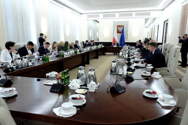 RECORD DATE NOT STATED Warszawa KPRM 28.08.2026 Posiedzenie Rady Ministrow --- August 28, 2026, Warsaw – Extraordinary meeting of the Polish government - Council of Ministers - Chancellery of the Prime Minister – Final work on the 2027 budget N Z FOT.TEDI NEWSPIX.PL NEWSPIX.PL --- newspix.pl 