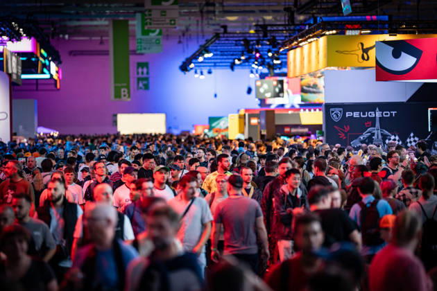 Gamescom 2026 in Köln Blick auf die Ausstellungsflächen in den Kölner Messehallen;Gamescom 2026 in Köln nach Eigenaussage weltgrößte Messe für Computer- und Videospiele, gemessen an Ausstellungsfläche und Besucheranzahl, Köln Nordrhein-Westfalen Deutschland Messegelände