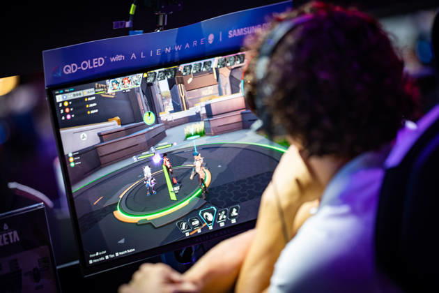 Gamescom 2026 in Köln Blick auf die Ausstellungsflächen in den Kölner Messehallen;Gamescom 2026 in Köln nach Eigenaussage weltgrößte Messe für Computer- und Videospiele, gemessen an Ausstellungsfläche und Besucheranzahl, Köln Nordrhein-Westfalen Deutschland Messegelände