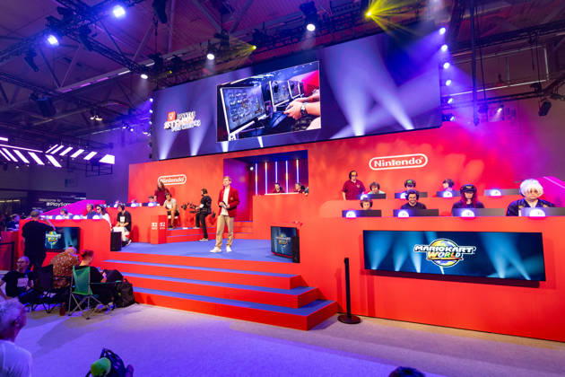 Gamescom 2026 in Köln - 28.08.26 Nintendo Battle Stage - Die gamescom 2026, das weltgrößte Event für interaktive Unterhaltung, findet vom 26. bis 30. August 2026 auf dem Gelände der Koelnmesse in Köln statt. Köln Deutz Nordrhein-Westfalen Deutschland Copyright: xMarcxJohnx