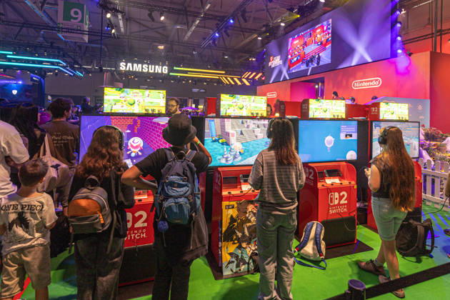 Gamescom 2026 in Köln - 28.08.26 Nintendo Switch 2 Test Area - Die gamescom 2026, das weltgrößte Event für interaktive Unterhaltung, findet vom 26. bis 30. August 2026 auf dem Gelände der Koelnmesse in Köln statt. Köln Deutz Nordrhein-Westfalen Deutschland Copyright: xMarcxJohnx