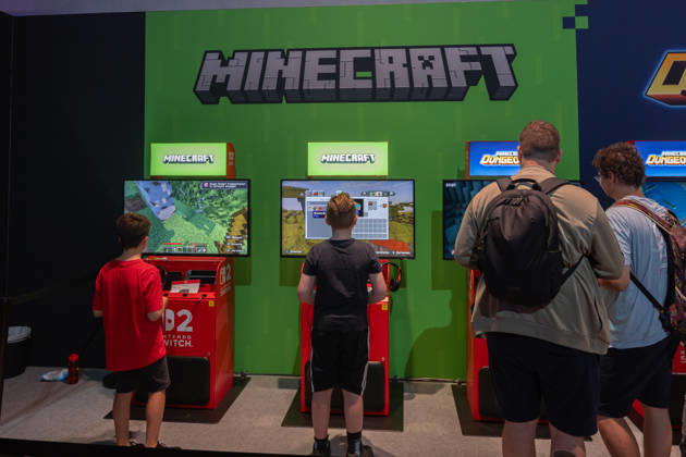 Gamescom 2026 in Köln - 28.08.26 Nintendo Switch 2 Minecraft Test Area - Die gamescom 2026, das weltgrößte Event für interaktive Unterhaltung, findet vom 26. bis 30. August 2026 auf dem Gelände der Koelnmesse in Köln statt. Köln Deutz Nordrhein-Westfalen Deutschland Copyright: xMarcxJohnx