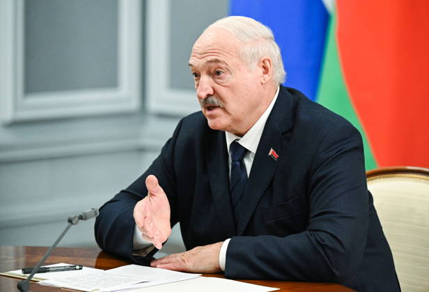 RUSSIA, MOSCOW - AUGUST 28, 2026: Belarus President Alexander Lukashenko during a meeting with Russia s Prime Minister Mikhail Mishustin at the House of the Russian Government Moscow Russia  - ZUMAt113 20260828_zaa_t113_313 Copyright: xAlexanderxMiridonovx