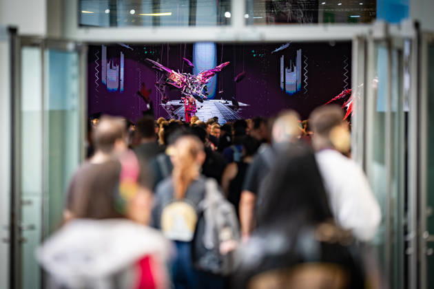 Gamescom 2026 in Köln Blick auf die Ausstellungsflächen in den Kölner Messehallen;Gamescom 2026 in Köln nach Eigenaussage weltgrößte Messe für Computer- und Videospiele, gemessen an Ausstellungsfläche und Besucheranzahl, Köln Nordrhein-Westfalen Deutschland Messegelände