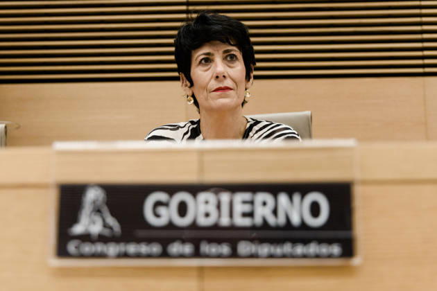 Elma Saiz Appears Before Congress to Report on the Crisis in Ceuta Elma Saiz, Minister of Inclusion, Social Security, and Migration, during an appearance before the Interior Committee of the Congress of Deputies on August 28, 2026, in Madrid, Spain. The purpose of her testimony is to report on the handling of matters within her purview regarding the events that took place in the Autonomous City of Ceuta on July 30 and in the days that followed. AUGUST 28, 2026 Carlos Lujá Madrid, Madrid, Spain Copyright: xCarlosxLujanx 7736063