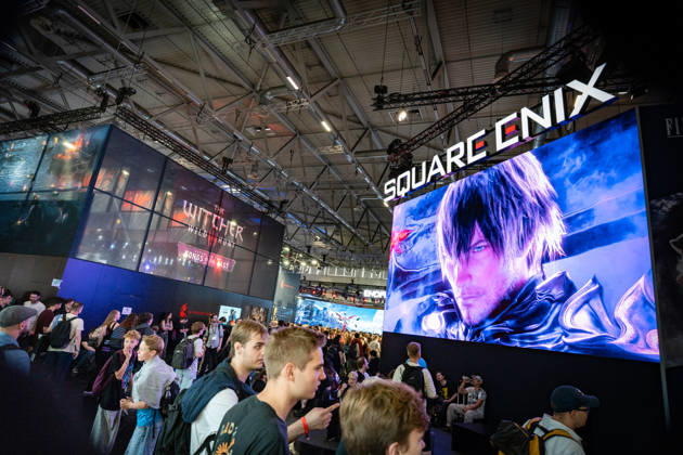 Gamescom 2026 in Köln Blick auf die Ausstellungsflächen in den Kölner Messehallen;Gamescom 2026 in Köln nach Eigenaussage weltgrößte Messe für Computer- und Videospiele, gemessen an Ausstellungsfläche und Besucheranzahl, Köln Nordrhein-Westfalen Deutschland Messegelände