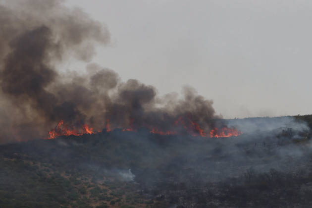 Algeria battles scores of wildfires that have killed 12, injured dozens JIJEL, ALGERIA - AUGUST 28: (----EDITORIAL USE ONLY - MANDATORY CREDIT - ALGERIAN GENERAL DIRECTORATE OF CIVIL PROTECTION HANDOUT - NO MARKETING NO ADVERTISING CAMPAIGNS - DISTRIBUTED AS A SERVICE TO CLIENTS----) Smoke and flames rise as Algerian Civil Protection firefighters and emergency personnel conduct ground operation to battle a raging forest fire in the mountainous countryside near Jijel, Algeria, on August 28, 2026. Sixty-four wildfires were still burning across 10 Algerian provinces on Friday, most of them in the eastern Jijel province, after authorities extinguished 110 out of 174 fires that erupted nationwide over the past 24 hours. Algerian General Dire  Copyright: x2026xAnadoluxAlgerianxGeneralxDirectoratexofxCivilxProtectionx xHandoutx