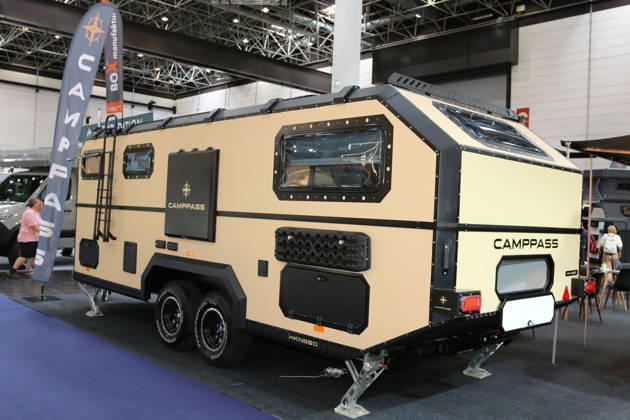 Offroad Wohnwagen Camppass HKN850, Caravan Salon Düsseldorf (28.08. - 06.09.2026, Messe Düsseldorf, Weltleitmesse für mobiles Reisen, weltgrößte Messe für Reisemobile und Caravans, Camping & Caravaning, mobiler Urlaub), Düsseldorf (D)