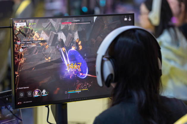 Gamescom 2026 in Köln - 28.08.26 Ein Besucher testet ein Spiel am PC - Die gamescom 2026, das weltgrößte Event für interaktive Unterhaltung, findet vom 26. bis 30. August 2026 auf dem Gelände der Koelnmesse in Köln statt. Köln Deutz Nordrhein-Westfalen Deutschland Copyright: xMarcxJohnx