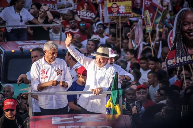 RECORD DATE NOT STATED CAMPANHA POLÃTICA DO PRESIDENTE LULA Salvador (BA), August 28, 2026 Political campaign event for President Lula, Governor JerÃ nimo, and Senator Jacques Wagner, held in the Liberdade neighborhood of Salvador on Friday afternoon (28). IMAGO Joao Aurelio Bahia Brasil Copyright: xJoaoxAureliox