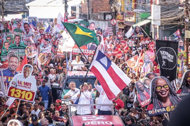 RECORD DATE NOT STATED CAMPANHA POLÃTICA DO PRESIDENTE LULA Salvador (BA), August 28, 2026 Political campaign event for President Lula, Governor JerÃ nimo, and Senator Jacques Wagner, held in the Liberdade neighborhood of Salvador on Friday afternoon (28). IMAGO Joao Aurelio Bahia Brasil Copyright: xJoaoxAureliox