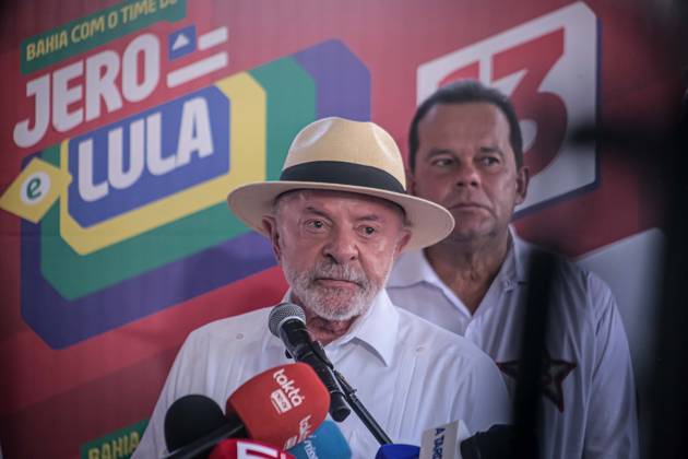 RECORD DATE NOT STATED CAMPANHA POLÃTICA DO PRESIDENTE LULA Salvador (BA), August 28, 2026 Political campaign event for President Lula, Governor JerÃ nimo, and Senator Jacques Wagner, held in the Liberdade neighborhood of Salvador on Friday afternoon (28). IMAGO Joao Aurelio Bahia Brasil Copyright: xJoaoxAureliox