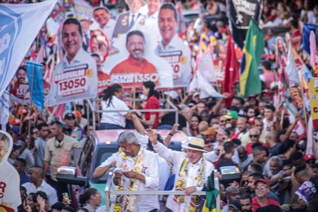 RECORD DATE NOT STATED CAMPANHA POLÃTICA DO PRESIDENTE LULA Salvador (BA), August 28, 2026 Campaign event for President Lula, Governor JerÃ nimo, and Senator Jaques Wagner, held in the Liberdade neighborhood of Salvador on Friday afternoon (28). IMAGO Joao Aurelio Bahia Brasil Copyright: xJoaoxAureliox