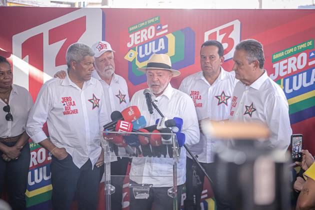 RECORD DATE NOT STATED CAMPANHA POLÃTICA DO PRESIDENTE LULA Salvador (BA), August 28, 2026 Campaign event for President Lula, Governor JerÃ nimo, and Senator Jaques Wagner, held in the Liberdade neighborhood of Salvador on Friday afternoon (28). IMAGO Joao Aurelio Bahia Brasil Copyright: xJoaoxAureliox