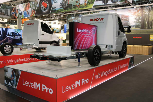 Fiat Ducato Fahrgestell mit Al-Ko VT LevelM Pro, Caravan Salon Düsseldorf (28.08. - 06.09.2026, Messe Düsseldorf, Weltleitmesse für mobiles Reisen, weltgrößte Messe für Reisemobile und Caravans, Camping & Caravaning, mobiler Urlaub), Düsseldorf (D)
