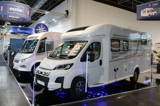 Notin Envol E719 JF (neue Einstiegsbaureihe auf Basis Fiat Ducato), Caravan Salon Düsseldorf (28.08. - 06.09.2026, Messe Düsseldorf, Weltleitmesse für mobiles Reisen, weltgrößte Messe für Reisemobile und Caravans, Camping & Caravaning, mobiler Urlaub), Düsseldorf (D)
