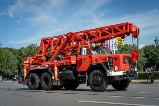 Fahrzeugkorso, 175-jähriges Jubiläum, Berliner Feuerwehr Berlin, Fahrzeugkorso der Berliner Feuerwehr, 175-jähriges Jubiläum, Großer Stern, Notruf 112 Berlin Berlin GER