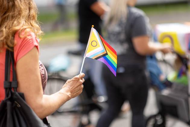 Neukirchen-Vluyn: 5. CSD Neuqueerchen-Vluyn ** NUR FÜR REDAKTIONELLE ZWECKE ** EDITORIAL USE ONLY **<p>Demoteilnehmer am Samstag, 29. August 2026 beim 5. CSD unter dem Motto Neuqueerchen-Vluyn in Neukirchen-Vluyn. Neukirchen-Vluyn Copyright: KarlxBanski