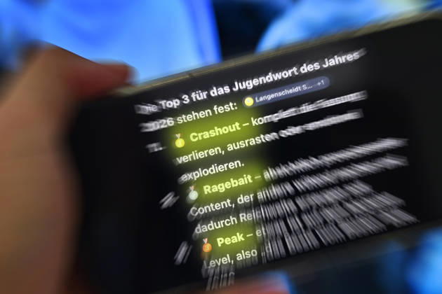 Jugendwort des Jahres 2026: CRASHOUT , RAGEBAIT und PEAK sin die Favoriten