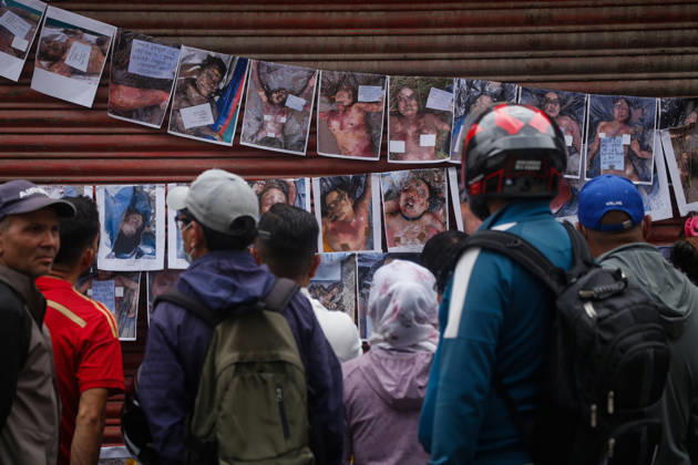 Nepal Floods - Aftermath Relatives of people missing after flash floods in Rasuwa and Nuwakot search for information at Tribhuvan University Teaching Hospital on August 30, 2026. Families examine photographs and missing-person notices, while some mourn and wait for news. The floods destroyed homes and swept debris downstream along the Trishuli River. Kathmandu Nepal Copyright: xSanjitxPariyarx originalFilename: pariyar-notitle260830_npdVk