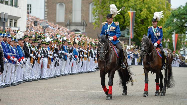 Bürgerschützenfest in Neuss ** NUR FÜR REDAKTIONELLE ZWECKE ** EDITORIAL USE ONLY **<p>Schützen und Gäste genießen am Sonntag, den 30.08.2026, das Bürgerschützenfest in Neuss. Deutschland NRW Neuss Copyright: OleksandrxVoskresenskyi