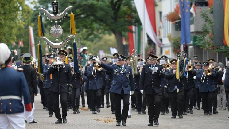 Bürgerschützenfest in Neuss ** NUR FÜR REDAKTIONELLE ZWECKE ** EDITORIAL USE ONLY **<p>Schützen und Gäste genießen am Sonntag, den 30.08.2026, das Bürgerschützenfest in Neuss. Deutschland NRW Neuss Copyright: OleksandrxVoskresenskyi
