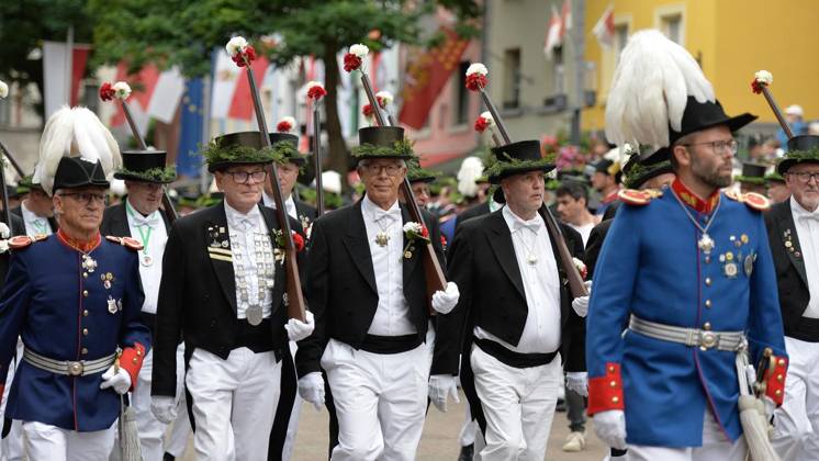 Bürgerschützenfest in Neuss ** NUR FÜR REDAKTIONELLE ZWECKE ** EDITORIAL USE ONLY **<p>Schützen und Gäste genießen am Sonntag, den 30.08.2026, das Bürgerschützenfest in Neuss. Deutschland NRW Neuss Copyright: OleksandrxVoskresenskyi