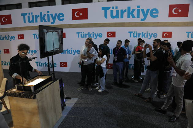 63rd Damascus International Fair DAMASCUS, SYRIA - AUGUST 30 : Turkish companies show interest in the 63rd Damascus International Fair held in Damascus, displaying their products and services across 33 stands in various sectors including construction, food, chemicals, technology, energy, and industry on August 30, 2026 in Damascus, Syria. Hisam Hac Omer Anadolu Damascus Suriye. Editorial use only. Please get in touch for any other usage.  Copyright: x2026xAnadoluxHisamxHacxOmerx