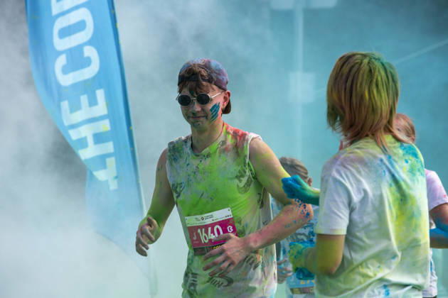 August 30, 2026, Jurmala, Latvija: People take part in the Color Run in Jurmala, Latvia, Aug. 30, 2026. The 5 km race was held in Jurmala. Jurmala Latvija - ZUMAp305 20260830_zip_p305_018 Copyright: xEdijsxPalensx