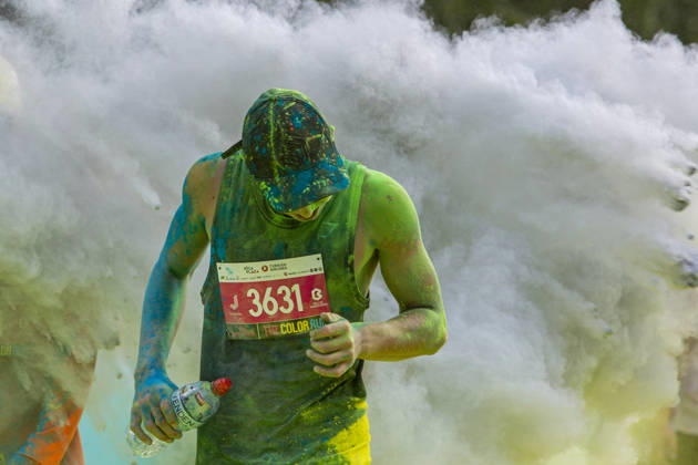 August 30, 2026, Jurmala, Latvija: People take part in the Color Run in Jurmala, Latvia, Aug. 30, 2026. The 5 km race was held in Jurmala. Jurmala Latvija - ZUMAp305 20260830_zip_p305_019 Copyright: xEdijsxPalensx