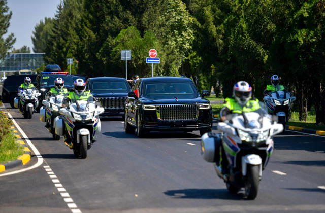 Chinese President Xi Jinping in Bishkek BISHKEK, KYRGYZSTAN - AUGUST 30: (----EDITORIAL USE ONLY - MANDATORY CREDIT - KYRGYZ PRESIDENCY HANDOUT - NO MARKETING NO ADVERTISING CAMPAIGNS - DISTRIBUTED AS A SERVICE TO CLIENTS----) Chinese President Xi Jinping arrives in Bishkek, Kyrgyzstan, on August 30, 2026, for an official state visit and to attend the upcoming Shanghai Cooperation Organisation (SCO) Summit on September 1. Kyrgyz Presidency Anadolu Bishkek Kyrgyzstan. Editorial use only. Please get in touch for any other usage.  Copyright: x2026xAnadoluxKyrgyzxPresidencyx