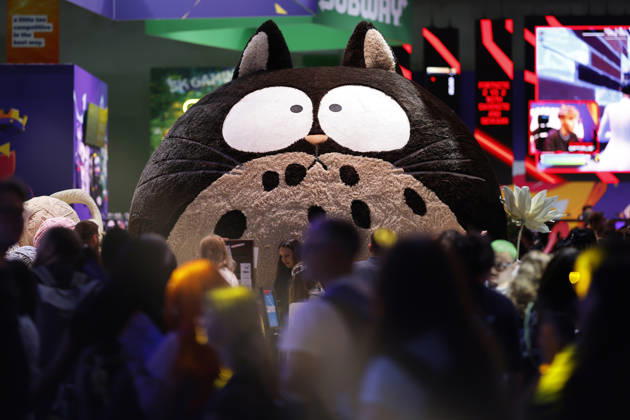 Ein überdimensionales Plüsch-Tier zu sehen auf der weltgrößten Computerspielmesse Gamescom 26 in der Koelnmesse. (Themenbild, Symbolbild) Köln, 30.08.2026 NRW Deutschland Copyright: xChristophxHardtx