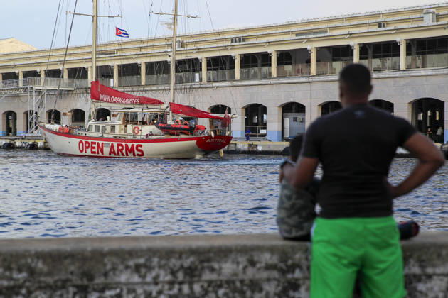 Spanish NGO Open Arms delivers humanitarian aid to Cuba HAVANA, CUBA - AUGUST 30: The Spanish NGO Open Arms is returning to Havana s ports with its sailboat Astral , carrying 7 tons of humanitarian aid for the island amidst the crisis that has gripped the country since January 2026 and remains at a standstill in Havana, Cuba on August 30, 2026. Angelo Mastrascusa Anadolu Havana Cuba. Editorial use only. Please get in touch for any other usage.  Copyright: x2026xAnadoluxAngeloxMastrascusax