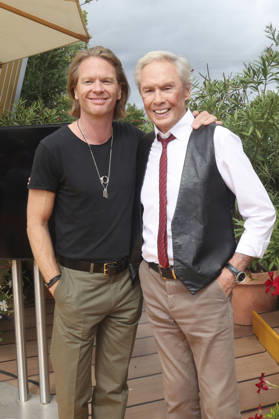 Mike Kraus mit Vater Peter Kraus in der ARD TV-Show Immer wieder sonntags im Europa-Park. Rust, 30.08.2026