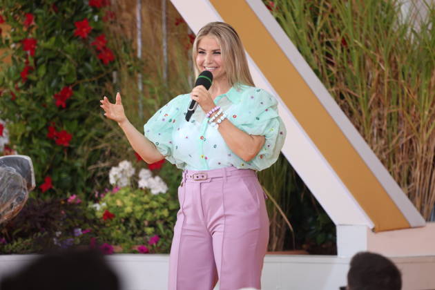 Beatrice Egli in der ARD TV-Show Immer wieder sonntags im Europa-Park. Rust, 30.08.2026 Copyright: xAgenturxMatthiasxWehnertx xM.xGränzdörferx