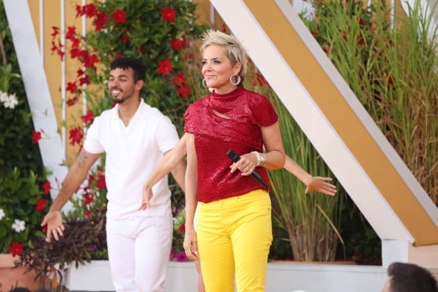 Inka Bause in der ARD TV-Show Immer wieder sonntags im Europa-Park. Rust, 30.08.2026 Copyright: xAgenturxMatthiasxWehnertx xM.xGränzdörferx